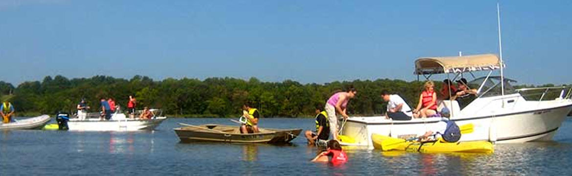 Man overboard recovery practice